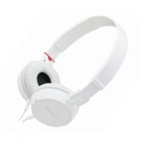Audifonos Sony Mdr-zx100 Blancos P/ Celulares Mp3 Mp4 Ipod Dj Iphone-Blanco
