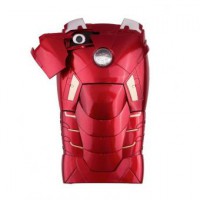 3D Iron Man Mark VII armadura protectora dura de nuevo caso para el iPhone 5 de 5S