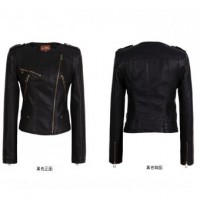 LOGin - Breve párrafo Nueva chaqueta de cuero modelos de ráfaga - LN0002 - AMARILLO